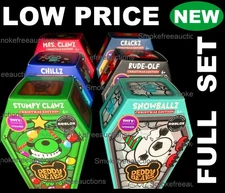 All 6 Deddy Bears Christmas Plush Series 2 Xmas Complete Set Edition Lot of S2