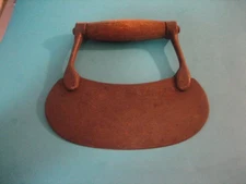 ANTIQUE WOODEN HANDLED CHOPPER KITCHEN TOOL NEW ENGLAND ESTATE FRESH