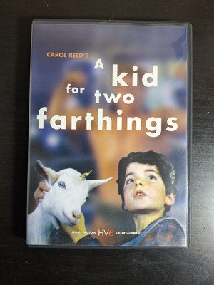 EDWARD SCAIFE BERT BATES ALEXANDER KORDA - A Kid For Two Farthings - DVD Rare