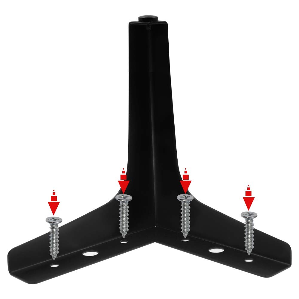 4pcs 7 Inch Furniture Legs, Modern Style Furniture Sofa Legs Metal Matte Black T