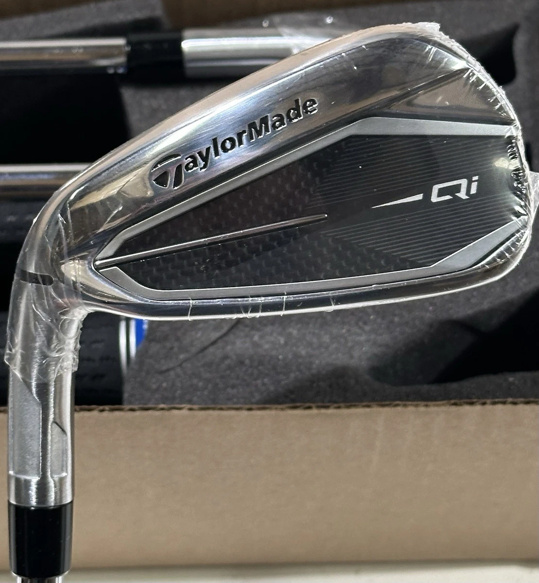 TaylorMade Qi HL Iron Set 5-AW LEFT Hand Steel KBS MAX MT 85 Stiff