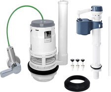 3-Inch Toilet Tank Replacement Kit for Lever-Handle 2-Piece Toilets - Includes W