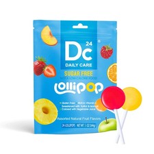 DC24 DAILY CARE Lollipops, Sugar free Suckers, Rich in Vitamin C Pops, Anti C...