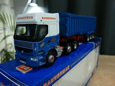 Corgi CC12106 Renault Premium Bannerman Transport Tain, Schottland Schüttgutkipper NEU