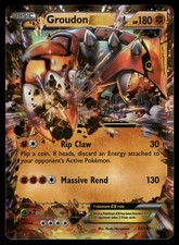 Groudon EX 85/160 Holo EX Rare Primal Clash Pokemon Near Mint on eBay