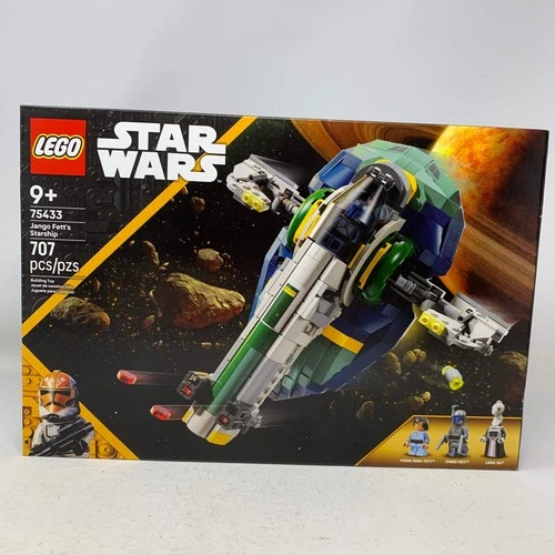 New LEGO Star Wars Jango Fett's Starship Building Set 75433