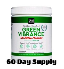 Vibrant Health Green Vibrance 60 Servings Powder 660g 23.28 oz