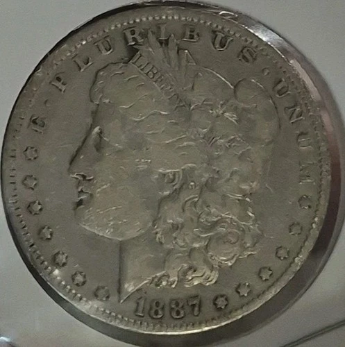 1887-O Morgan Silver Dollar Better Date NO~RESERVE High~Bid~Wins Must~Have #1919