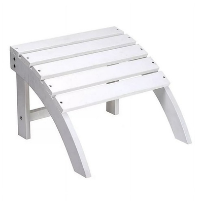 #ad 180606 Outdoor Sea Coast Living Ottoman White $25.00