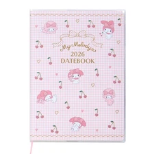 My Melody A5 datebook 2026 Schedule Sanrio Kawaii Japan Japanese