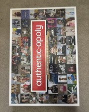 Image of Authentic•opoly monopoly boxed board game, a branded version of a classic game