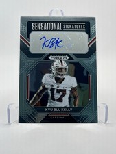 2023 Prizm Draft Picks Sensational Signatures #33 KYU BLU KELLY (AUTO, Stanford)