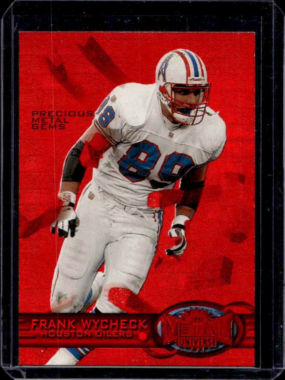 1997 Skybox Metal Universe Frank Wycheck Precious Gems #63/150