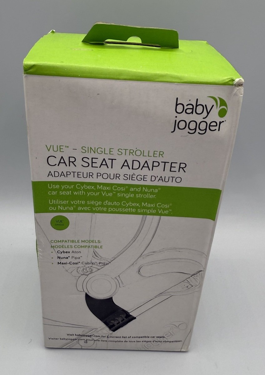 Baby Jogger Vue Single Stroller Car Seat Adapter Cybex Aton Nina