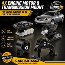 4x Engine Motor & Transmission Mount for Dodg...