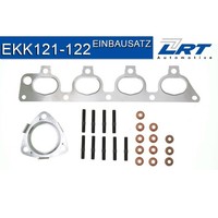 Montagesatz Katalysator FüR Opel Meriva Astra G CC F48_ F08_ 1.6 16V 1.4 F35_