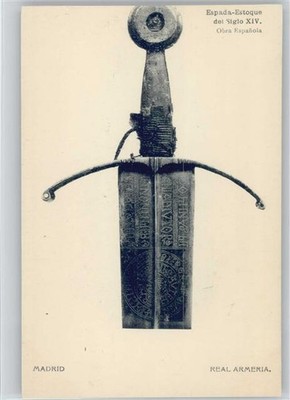 12028624 - Schwert fuer den Ritter - Espada Estoque del Siglo XIV Waffe