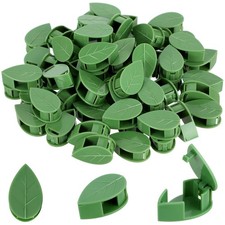 Plant Climbing Wall Fixture Clips with 72 Adhesive Stickers for Vine 60 Pack