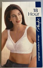 Playtex 18 Hour Bra Original Comfort Strap 44DD White NIB