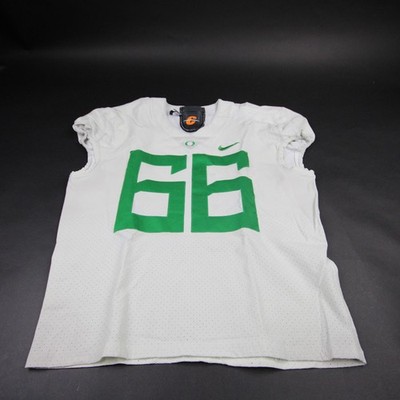 Oregon Ducks Nike Game Jersey - Football Men's Off-White Used 46 66