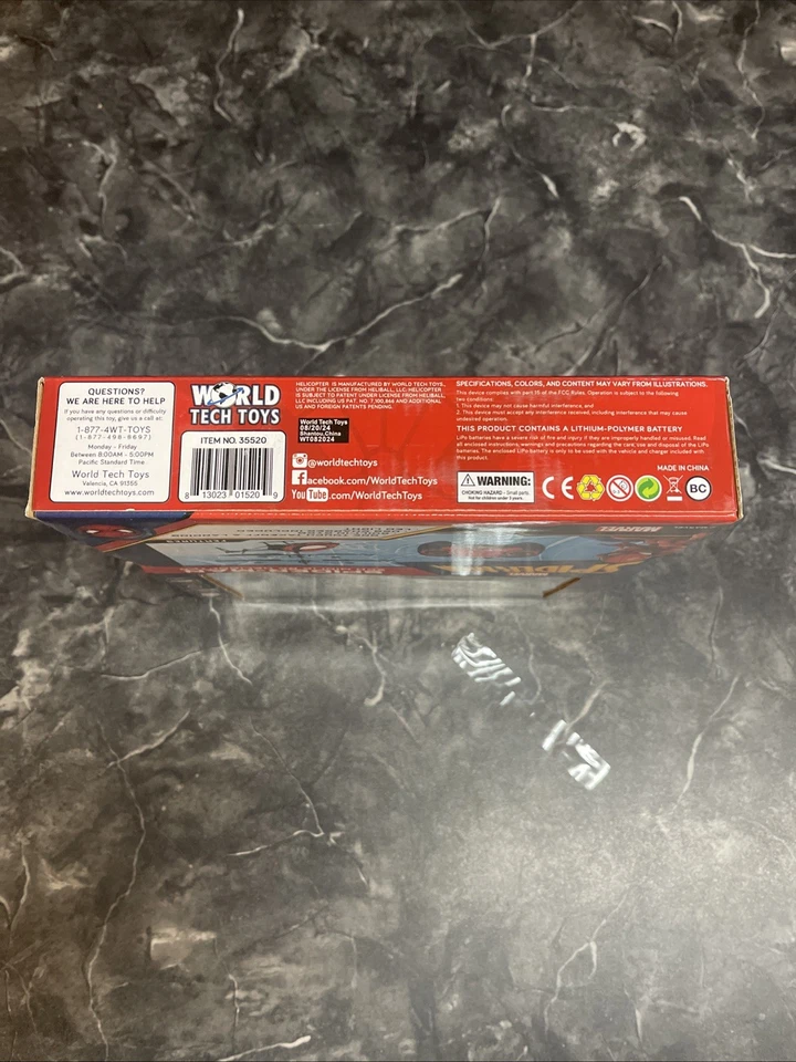 Marvel Spider-Man Rc Helicopter - Image 4 of 4