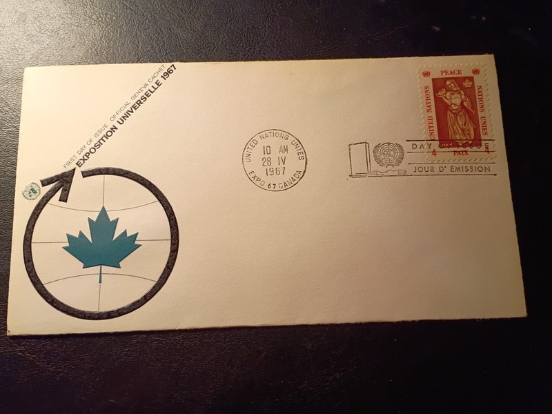 UNITED NATIONS FDC 1967