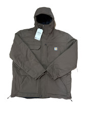 Carhartt Men's Super Dux Relax Fit Insulated Traditional Coffee Coat- XL-NWT
