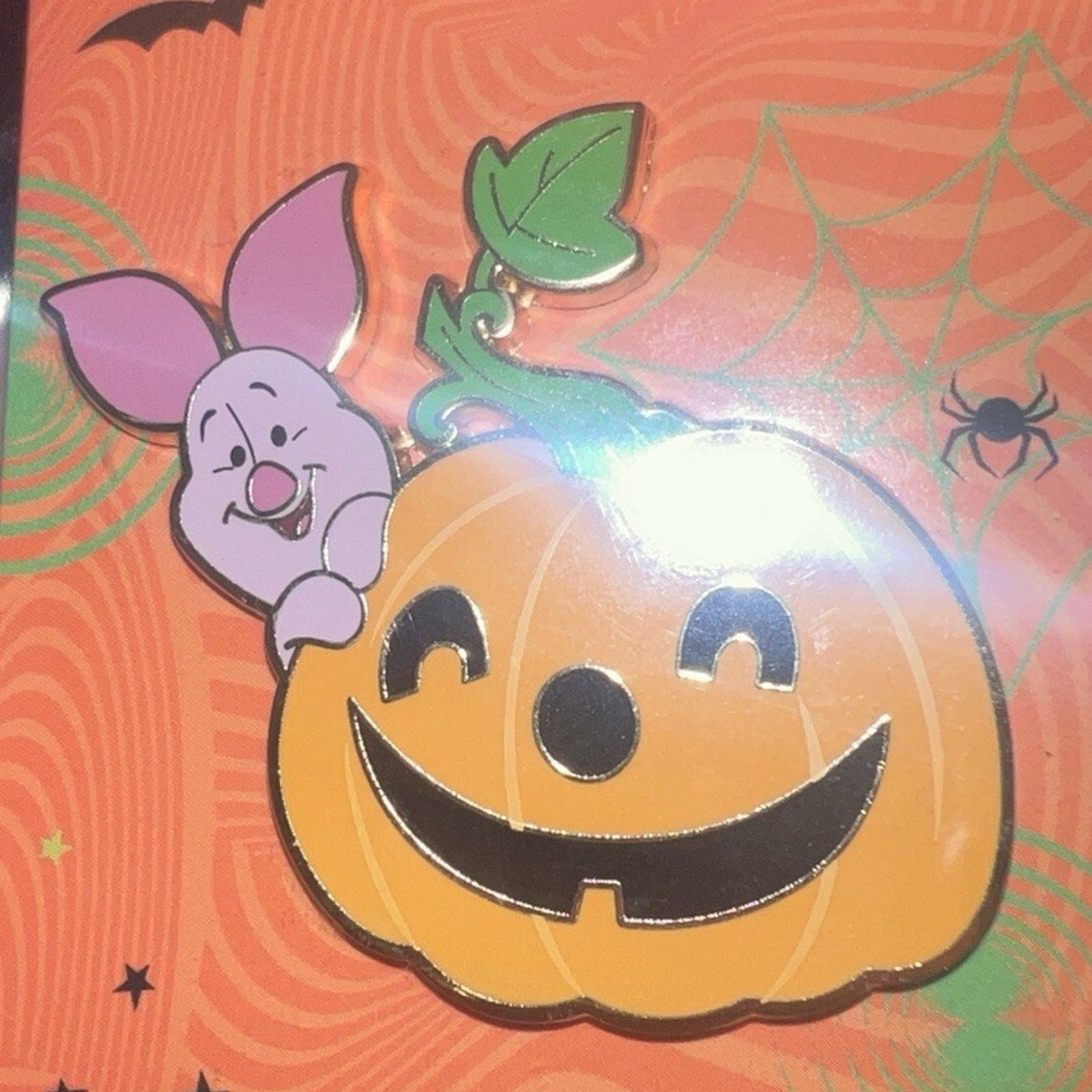 Pink A La Mode PALM Winnie The Pooh Pumpkin Pals Piglet Disney Pin SE 250