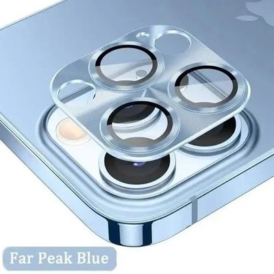 iPhone Camera Lens Protector Metal Glass Cover 11 12 13 14 15 Pro Max Mini Plus
