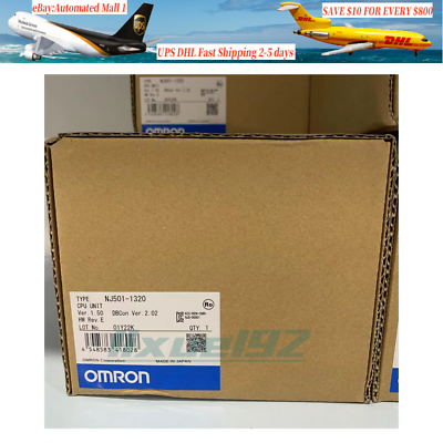 New original NJ501-1320 OMRON CPU unit NJ501-1320 | eBay