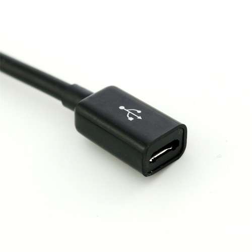 DC Power 3.5mm x 1.35mm Male Plug to Micro USB Female Socket Adapter Cable Cord - Picture 5 of 5