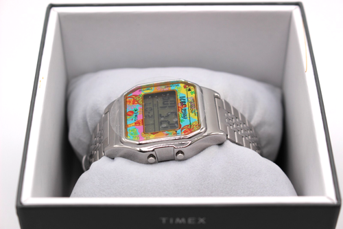 TIMEX TW2V25900 Coca Cola Classic Digital Acero Inoxidable Pulsera Reloj Limited - Imagen 4 de 17