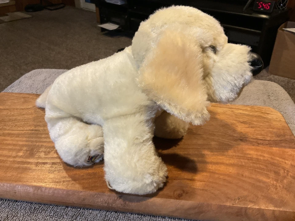 GANZ Webkinz Stuffed Animal YELLOW LAB Labrador Retriever PLUSH Toy - Image 2 of 4