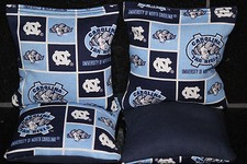 All Weather University of NORTH CAROLINA TARHEELS ACA Resin CORNHOLE BEAN BAGS