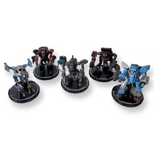 Rare WizKids MechWarrior Battletech Mech Figure Lot of 5 C6