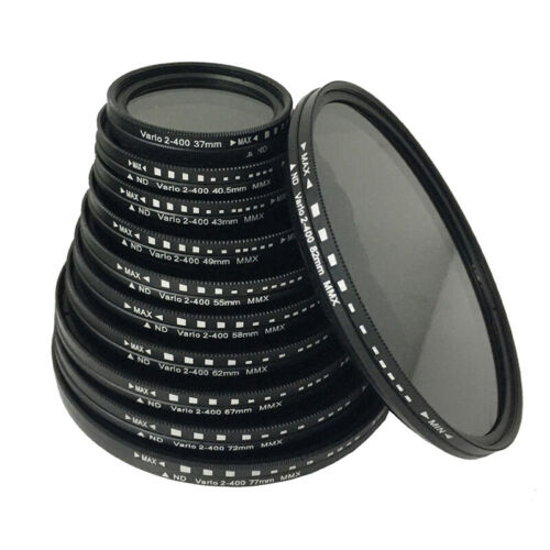 Fader Variable ND Filter Adjustable ND2 to ND400 Neutral Density for Camera L SC - Picture 1 of 22