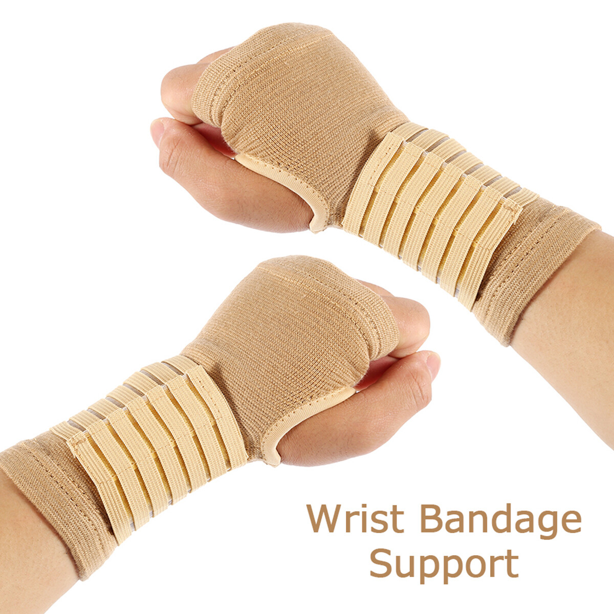 2× Wrist Brace Bandage Support Carpal Tunnel Arthritis Hand Sprain Pain