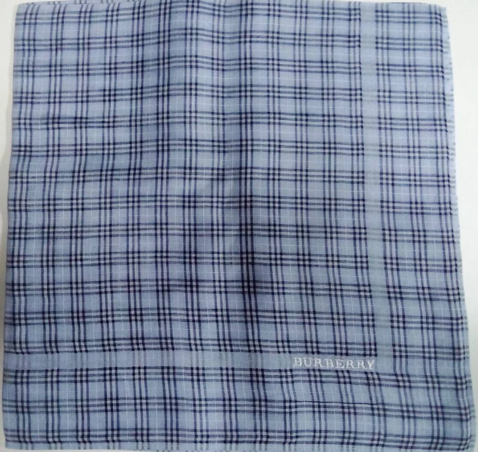 PAÑUELO PAÑUELO ALGODÓN VINTAGE PAÑUELO ARTE CLÁSICO CUADROS Y CUADROS 19" Foto 2 de 2