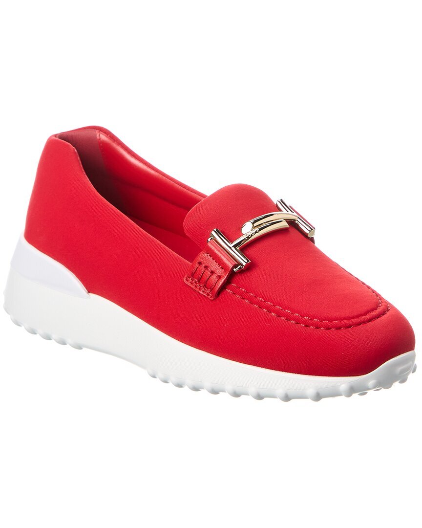 Женские мокасины Tods Double T Красный 35 35790₽