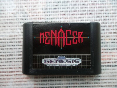 Megadrive Spiel / MD Game Menacer (6 Spiele) Game NTSC SEGA Authentic