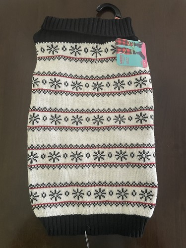 Merry Making Petco Hund Weihnachtspullover Fairplay Urlaub NEU Neu mit Etikett - Bild 1 von 3