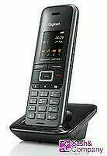 Combinés et téléphones sans fil noirs Gigaset