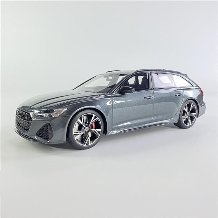 TS0316 - 1/18 AUDI RS 6 AVANT CARBON BLACK DAYTONA GREY | eBay