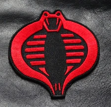 Cobra GI Joe USA Army Tactical Embroidered Hook Fastener 3.5 inch Patch (MTC1)