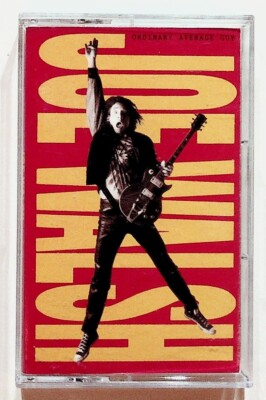 1991 Joe Walsh Ordinary Average Guy Cassette Tape