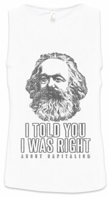 I Told You I Was Right Men Tank Top Socialism Communism Marx Capitalism Fun