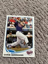 2013 Topps Series 2 Chris Herrmann  335 Minnesota Twins Rookie