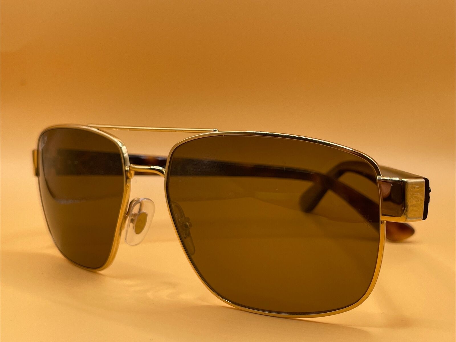 Ray Ban Italy K RB3663 001/57 60[]17 140 Gold Aviator Sunglasses
