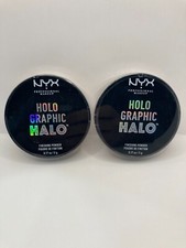 2 Pack - NYX Holographic Halo Finishing Powder - HHFP02 Magical - NEW SEALED