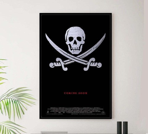 Cutthroat Island 1995 - Teaser - Vintage Pirate Classic Movie Poster - Picture 2 of 6